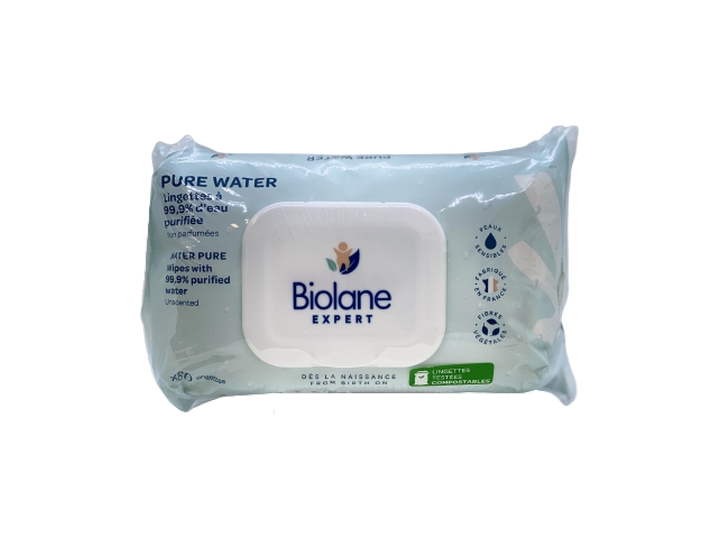 Biolane Expert Lingettes Pure Water 3x60 Lingettes Paraphamadirect