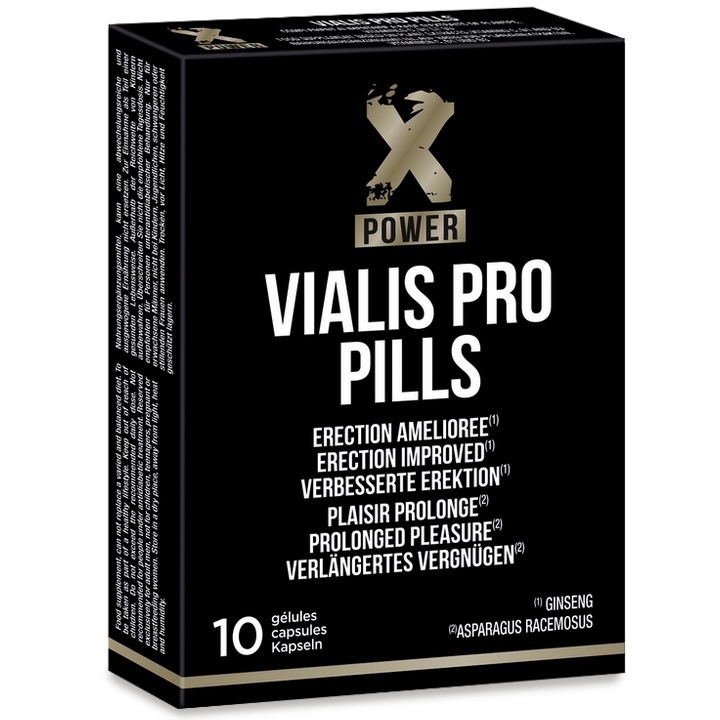 LaboPhyto X Power Vialis Pro Pills Améliorée 10 gélules