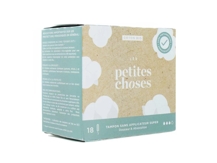 Les Petites Choses Tampon Super Sans Applicateur Bio X Paraphamadirect