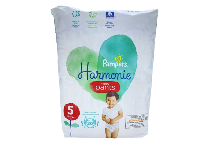 Pampers Harmonie Pants Taille 5 12 17 Kg 20 Couches Culottes