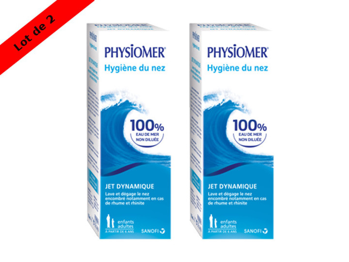 Physiomer Jet Dynamique Enfants Et Adultes 2x135ml Paraphamadirect