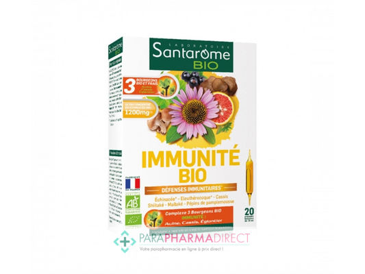 Santar Me Bio Immunit Bio Ampoules Paraphamadirect