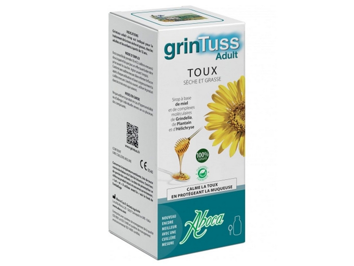 Aboca Grintuss Pediatric Syrup 210 g by Aboca Qatar