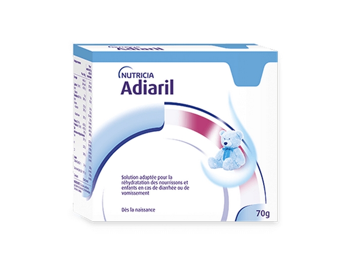 Nutricia Adiaril Solution De Rehydratation Des Nourrissons Enfants 10x7g Paraphamadirect