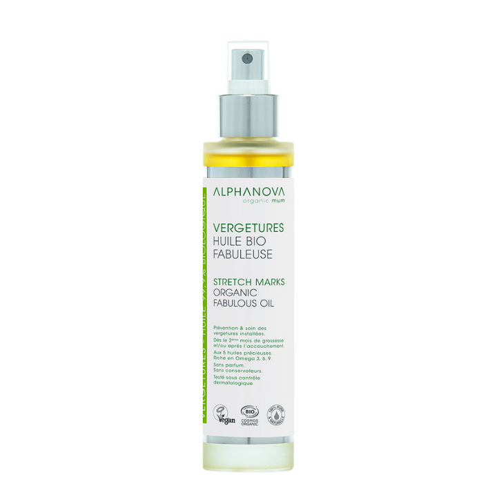 Weleda Maternité Huile de Massage Vergetures BIO 100ml - Paraphamadirect