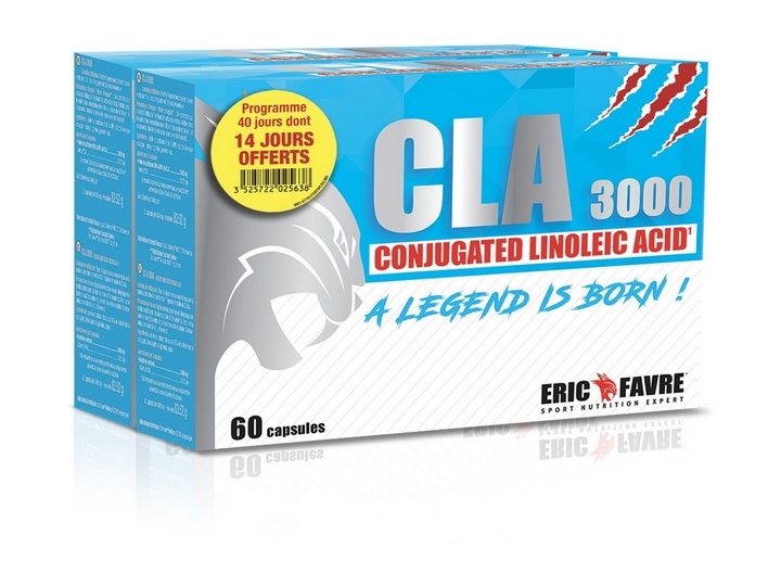 Eric Favre Keto CLA Brûleur de Graisses 120 capsules - Paraphamadirect