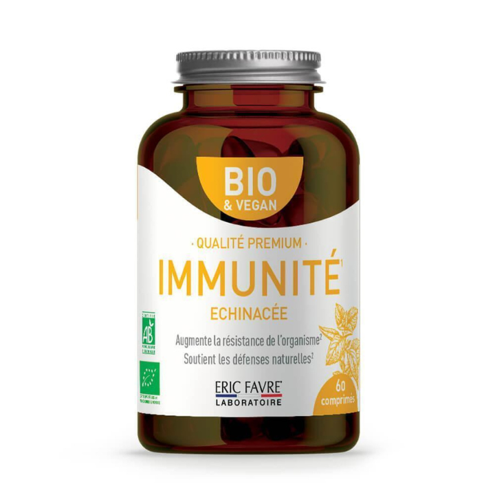 Eric Favre Immunité Bio And Vegan 60 Comprimés Paraphamadirect