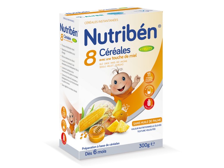 Nutribén® Petit-déjeuner blé et fruits - Nutriben International