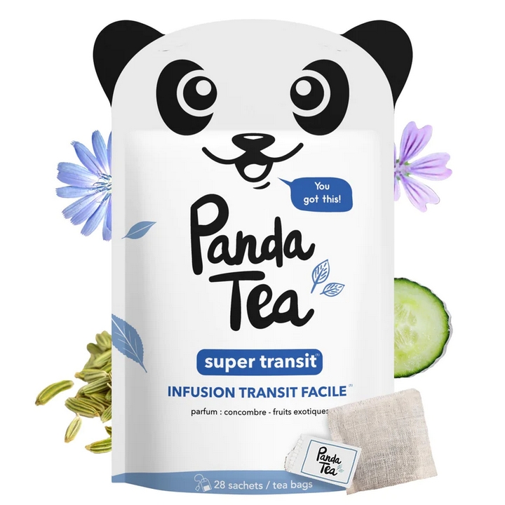 Panda Tea - Super Transit - Infusion Transit Facile - BIO - 28