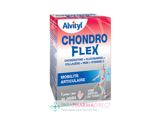 Alvityl Chondro Flex Mobilité Articulaire 60 Comprimés Paraphamadirect