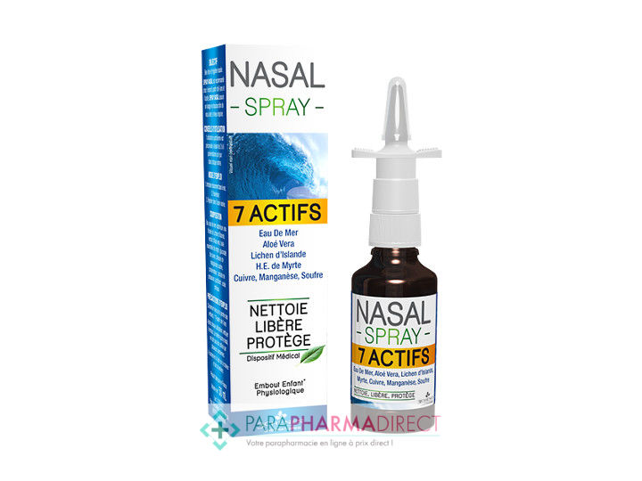 3 Chênes Spray Nasal 7 Actifs Nettoie, Libère, Protège 50ml -  Paraphamadirect