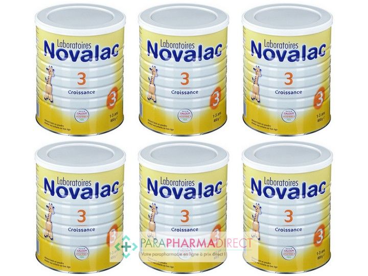 Novalac Lait 3eme Age Lait De Suite 6x800g Paraphamadirect