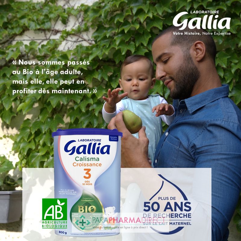 Gallia Calisma Junior Lait 4ème Âge +18mois 900g