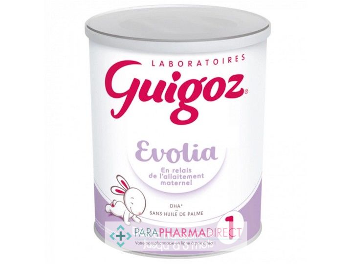 Guigoz 2 Evolia relais lait 2ème âge dès 6 mois 800g