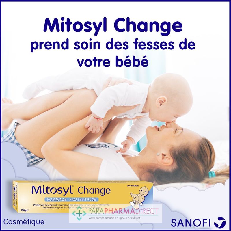 MITOSYL CHANGE POMMADE PROTECTRICE 145GR - Pharmacie en ligne