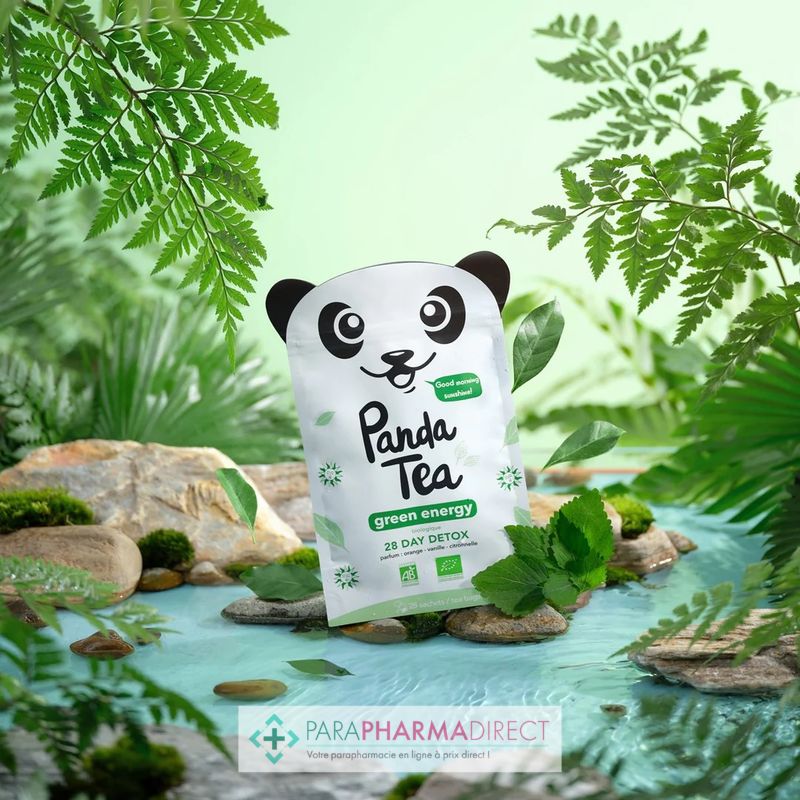 Panda Tea Morning Boost Détox Bio 28 Sachets au meilleur prix
