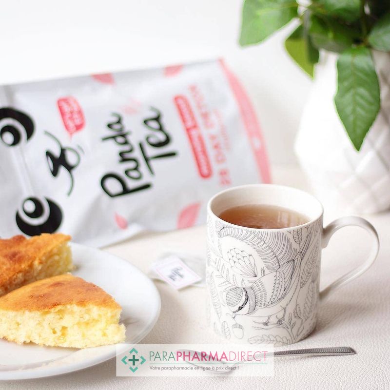 Panda Tea - Morning Boost - Thé Vert Detox - BIO - 28 sachets